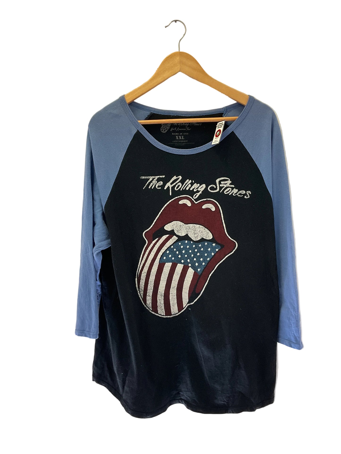 Polera Manga 3/4 The Rolling Stones North American Tour