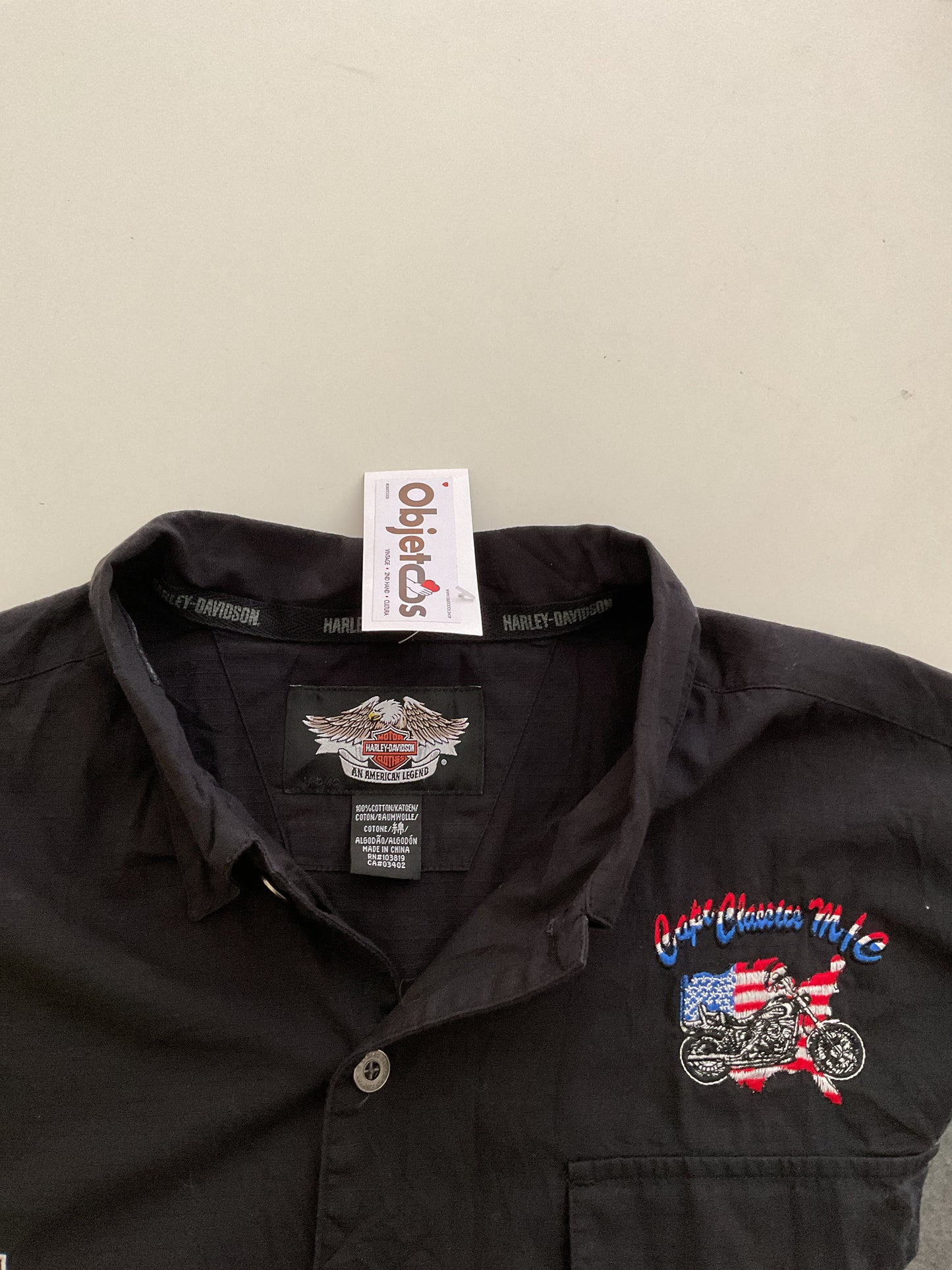 CAMISA M/C HARLEY-DAVIDSON