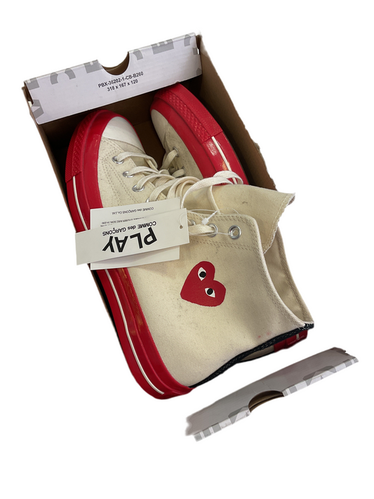 ZAPATILLAS CONVERSE CHUCK TAYLOR X COMME DES GARÇON NUEVAS CON ETIQUETA Y CAJA SIN TAPA