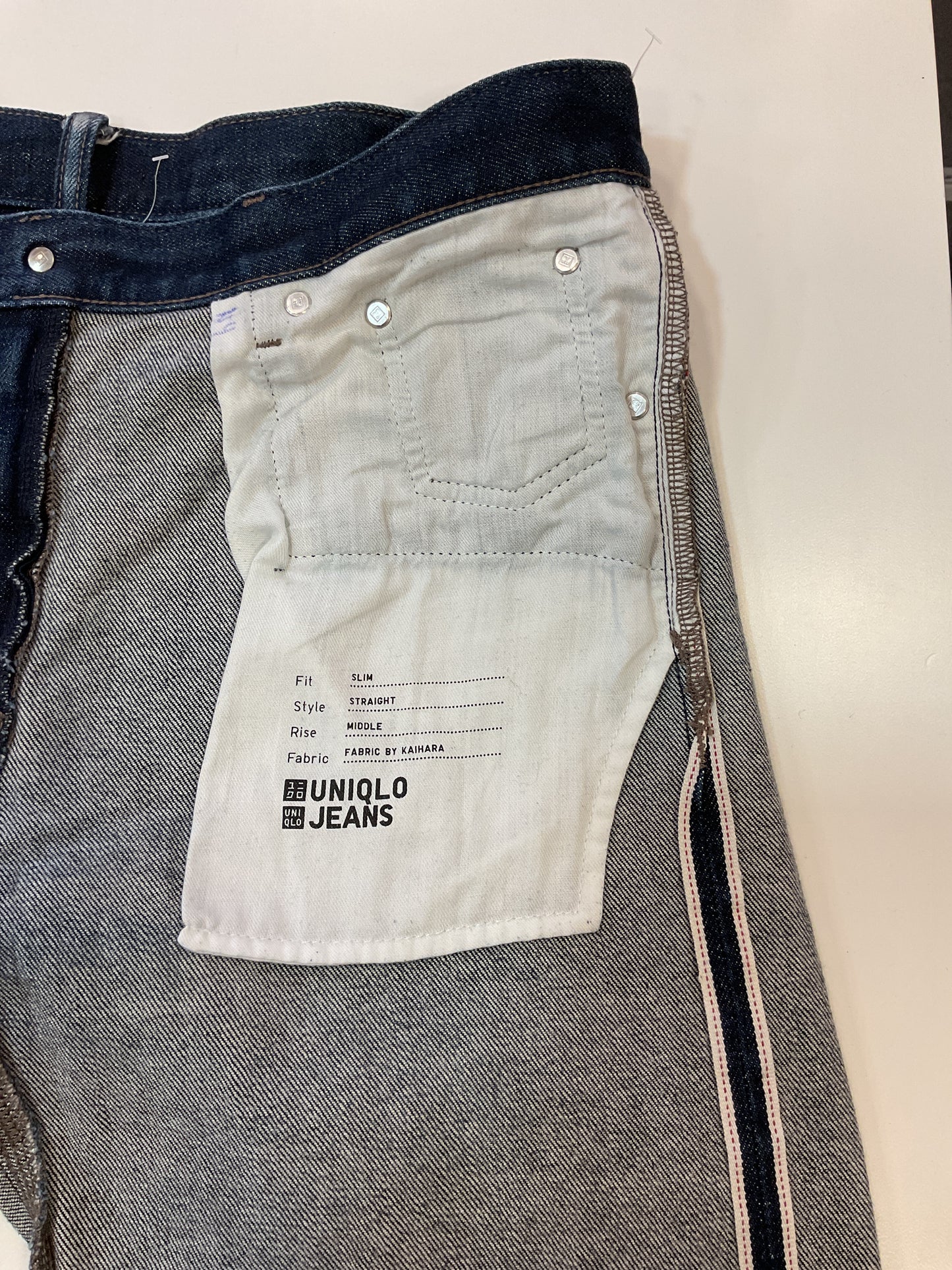 JEANS UNIQLO SELVEDGE