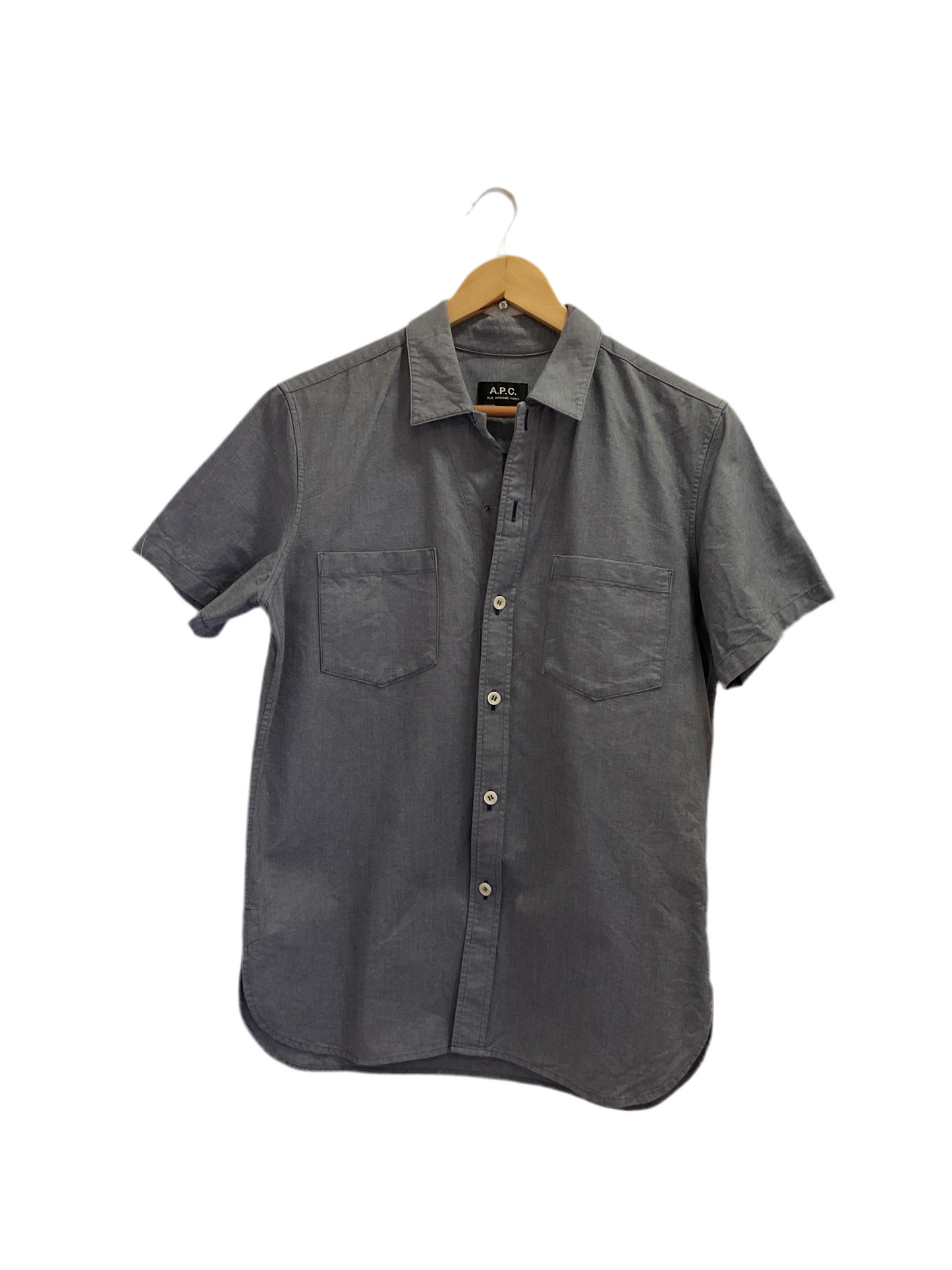 CAMISA M/C A.P.C. RUE MADAME PARIS