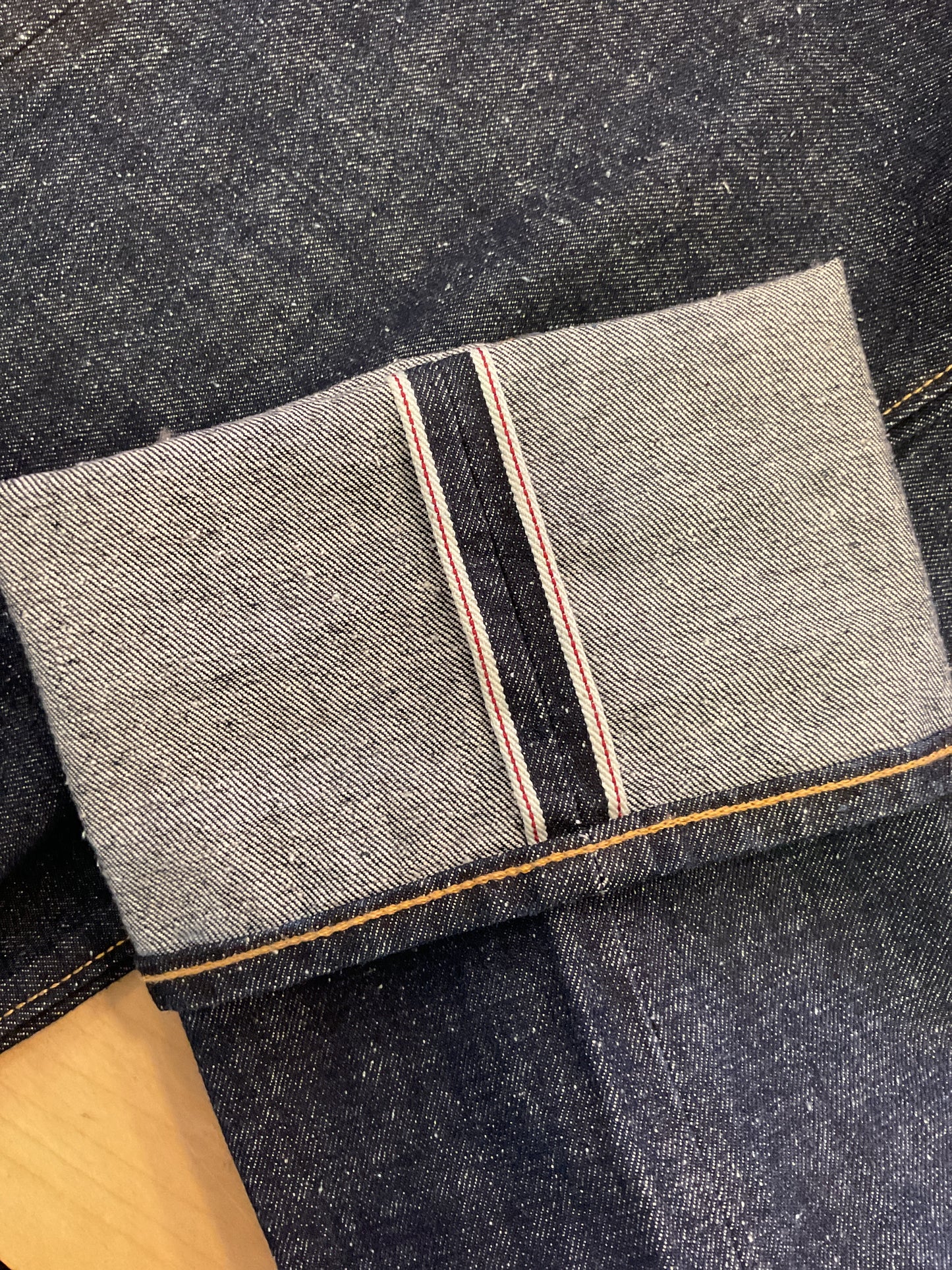 Jeans LEVIS 501 selvedge algodón premium cáñamo