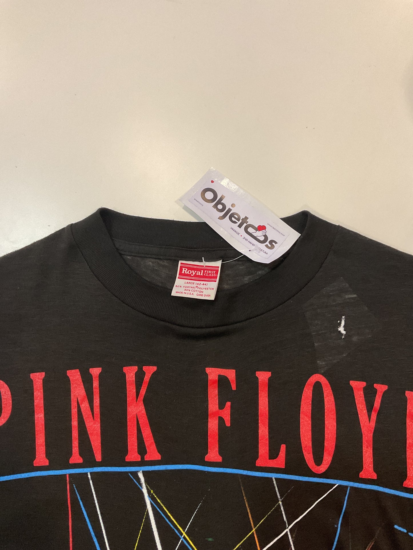 POLERA ROYAL PINK FLOYD VINTAGE