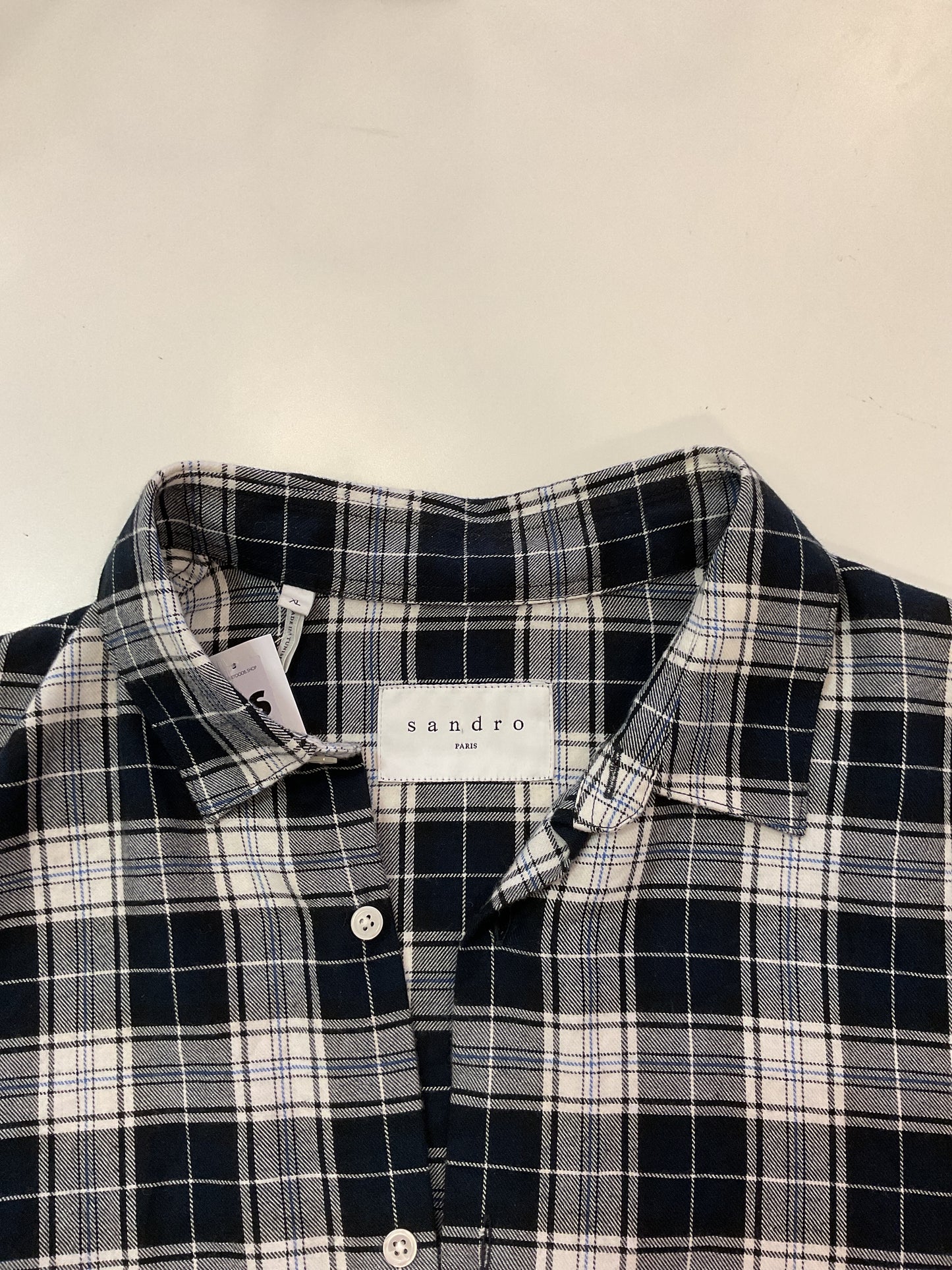 CAMISA SANDRO PARIS PLAID