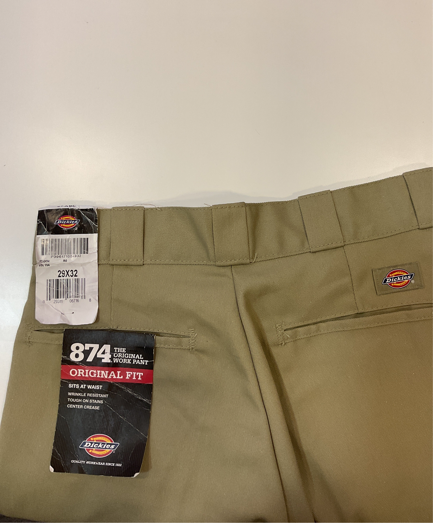 PANTALÓN DICKIES ORIGINAL FIT NUEVO CON ETIQUETA