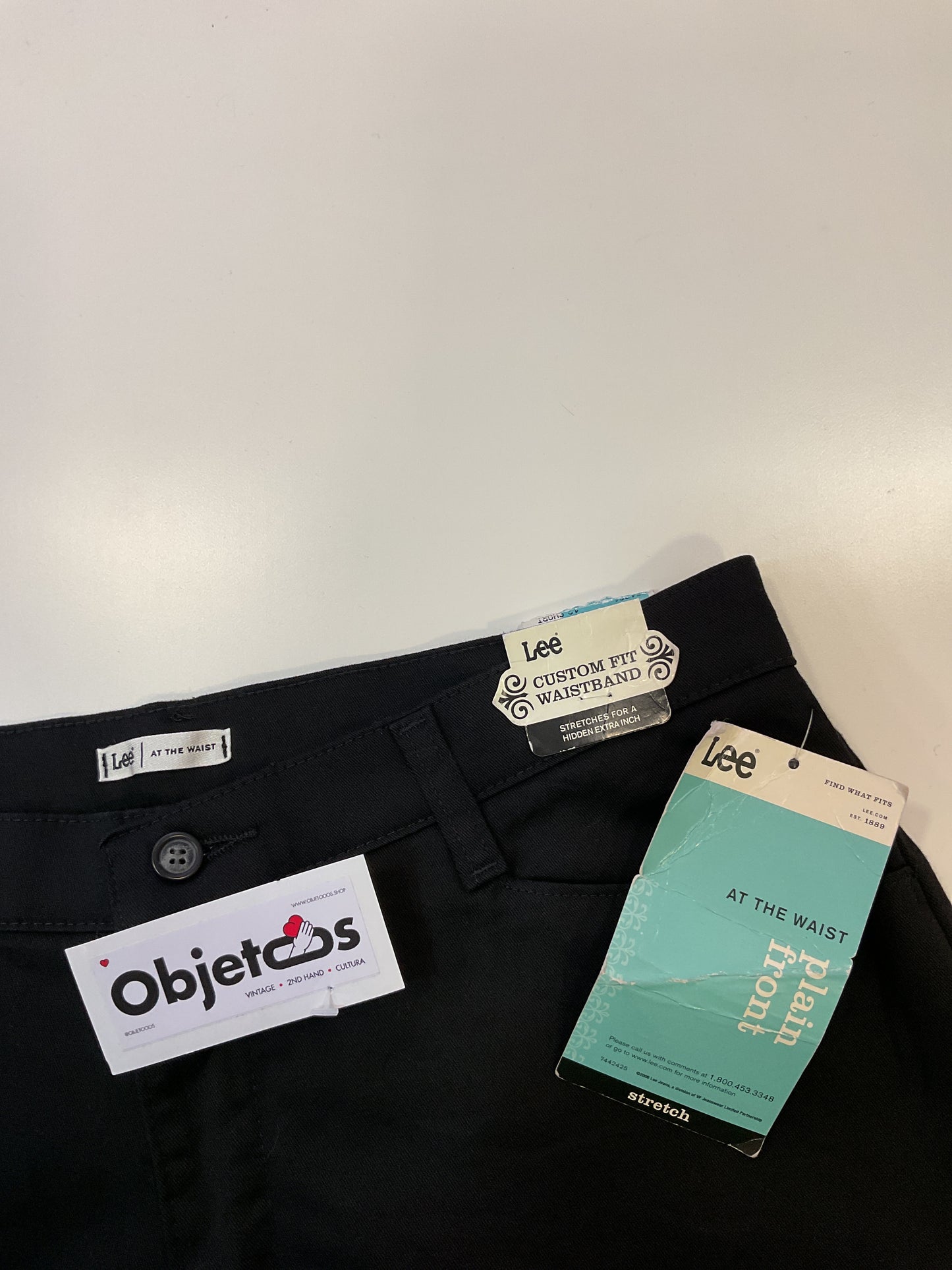 PANTALÓN LEE AT THE WAIST NUEVO CON ETIQUETA