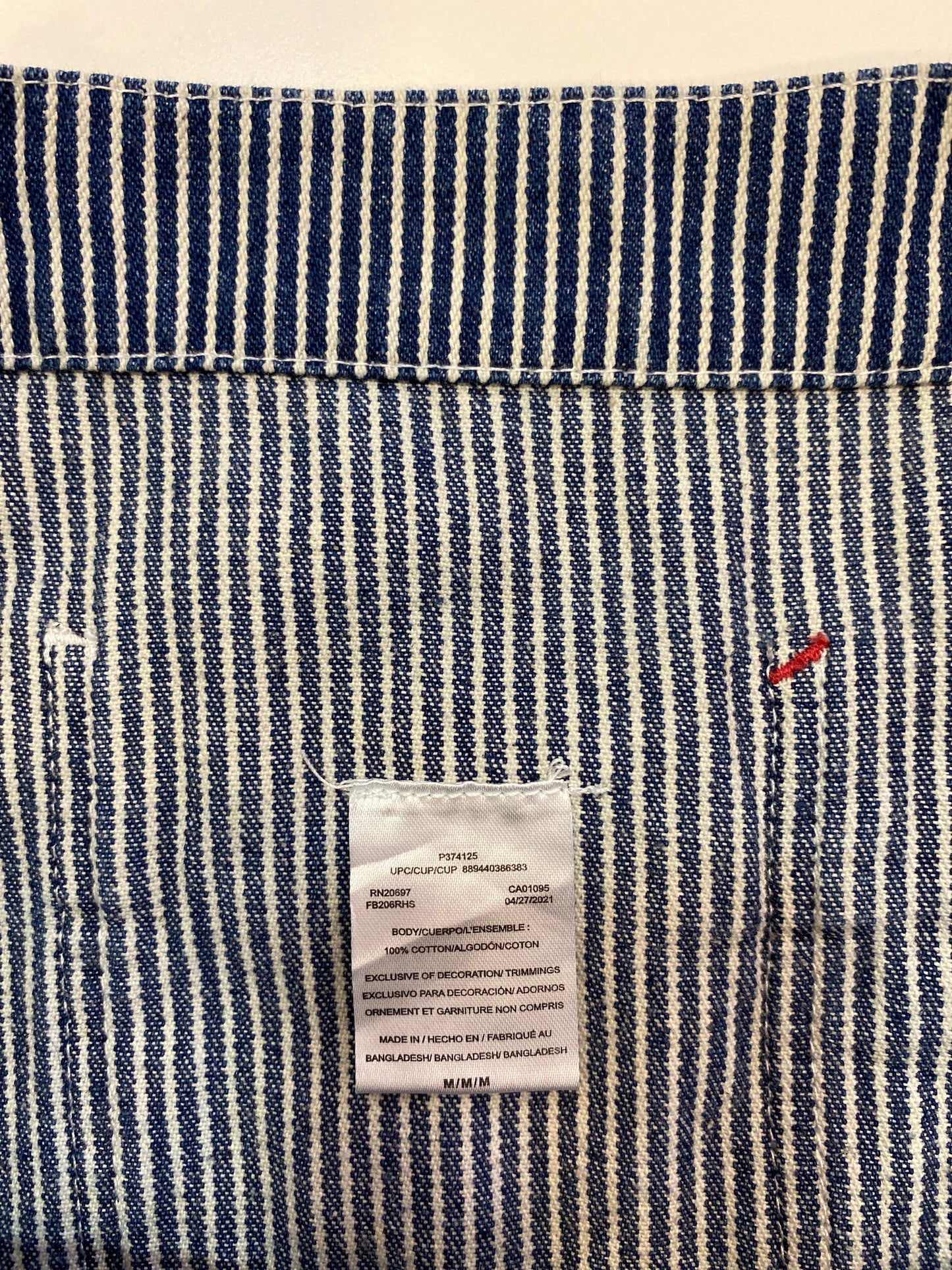 JARDINERA DICKIES HICKORY