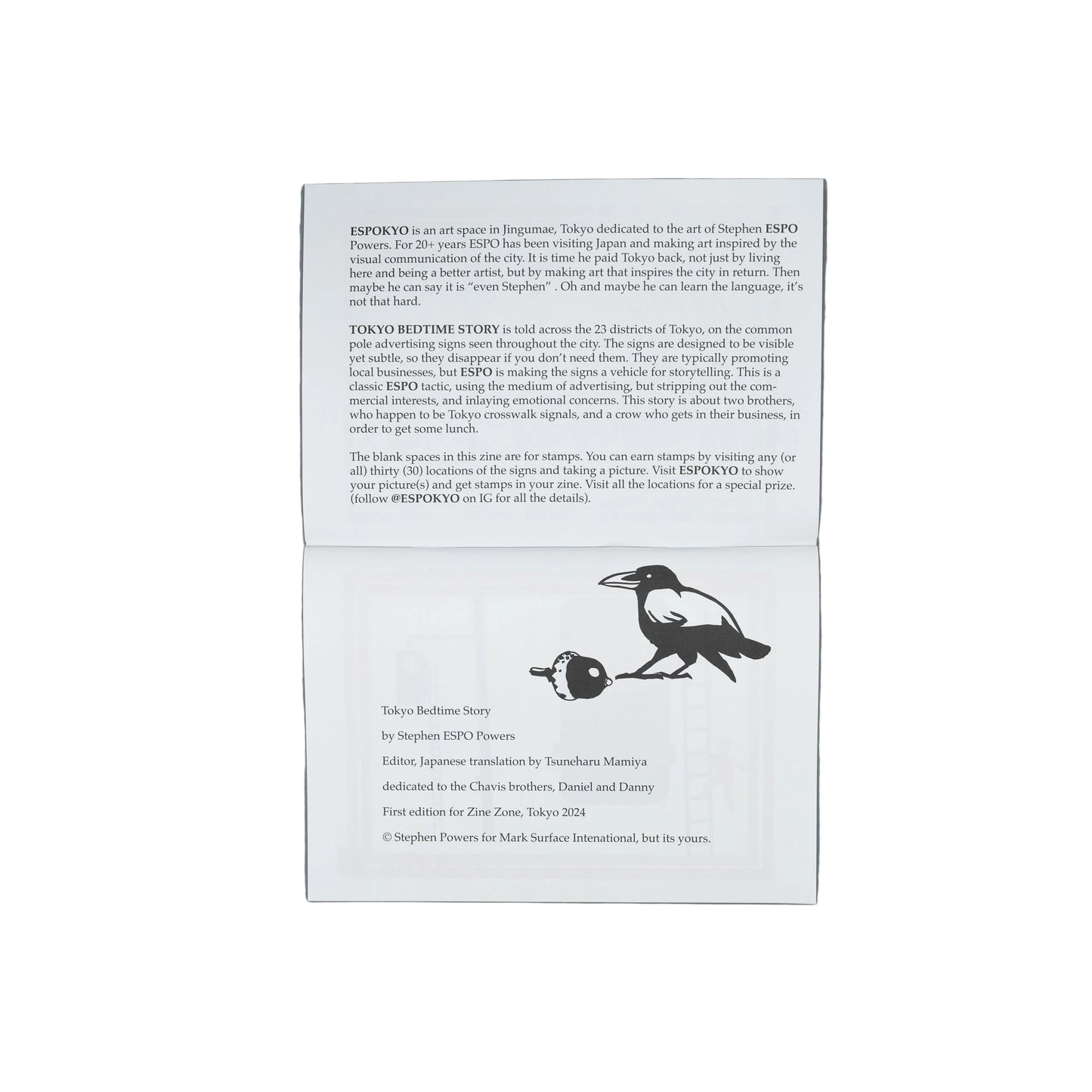 TOKIO BEDTIME STORY ESPO