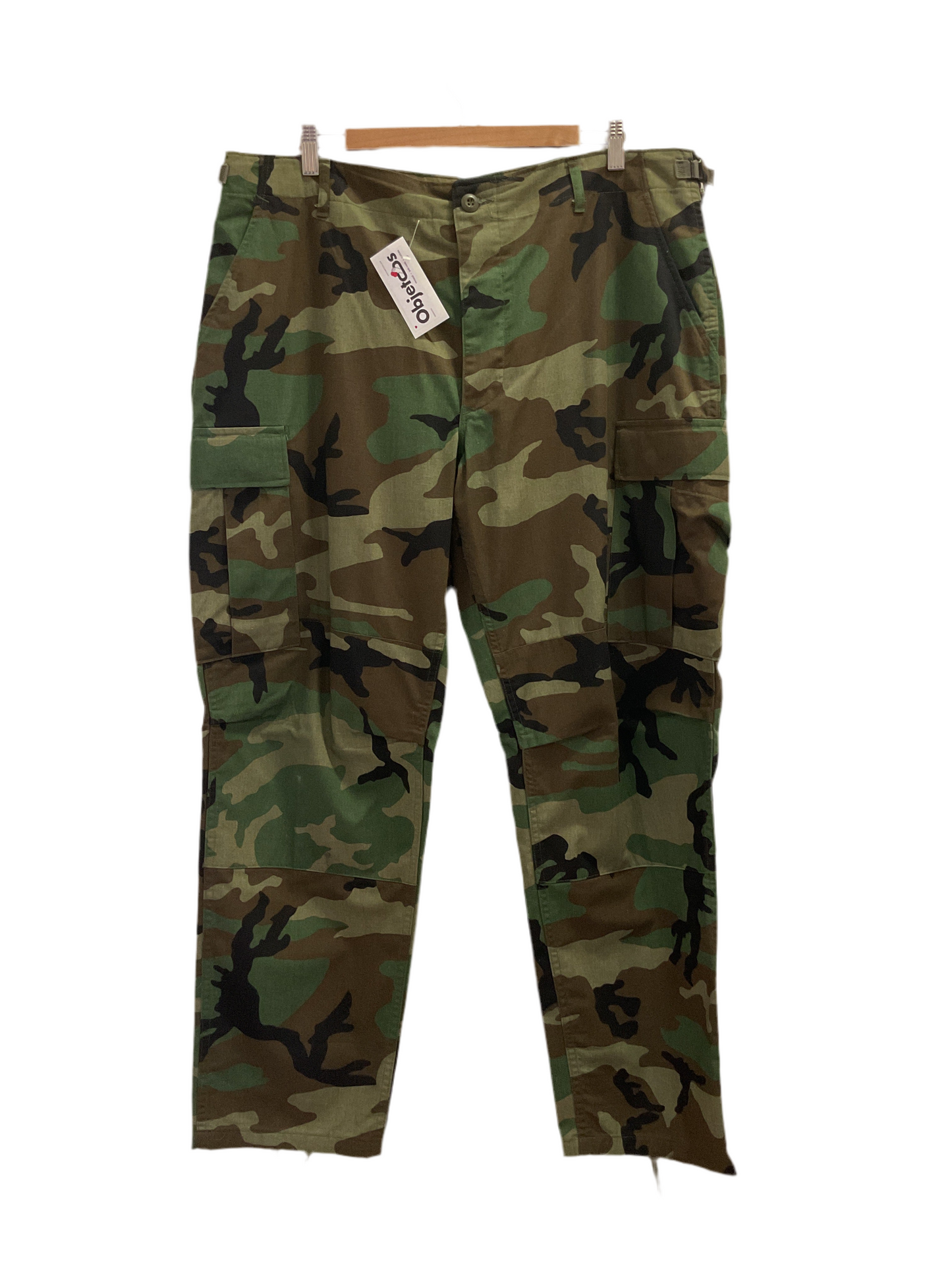 PANTALÓN CARGO GLENN BERRY MFRS MILITAR CON AJUSTADOR DE CINTURA