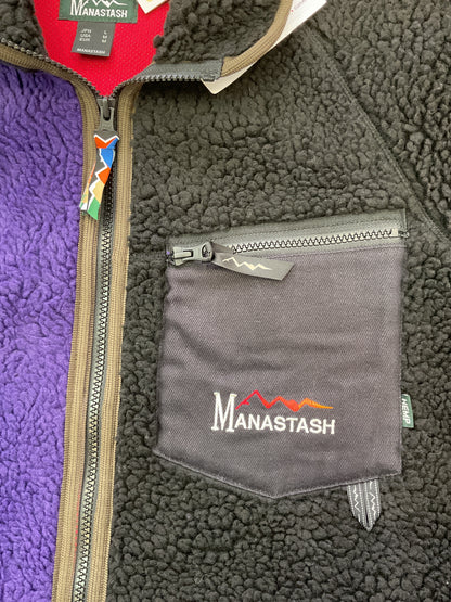 CHAQUETA POLAR MANASTASH WINDBREAKER HEMP ORGANIC COTTON JAPAN