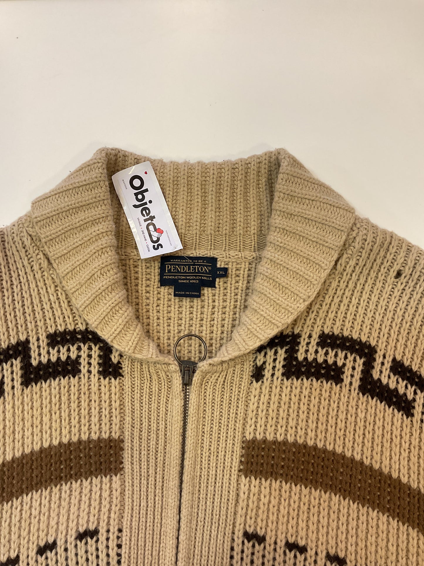 CHALECO PENDLETON CON CIERRE