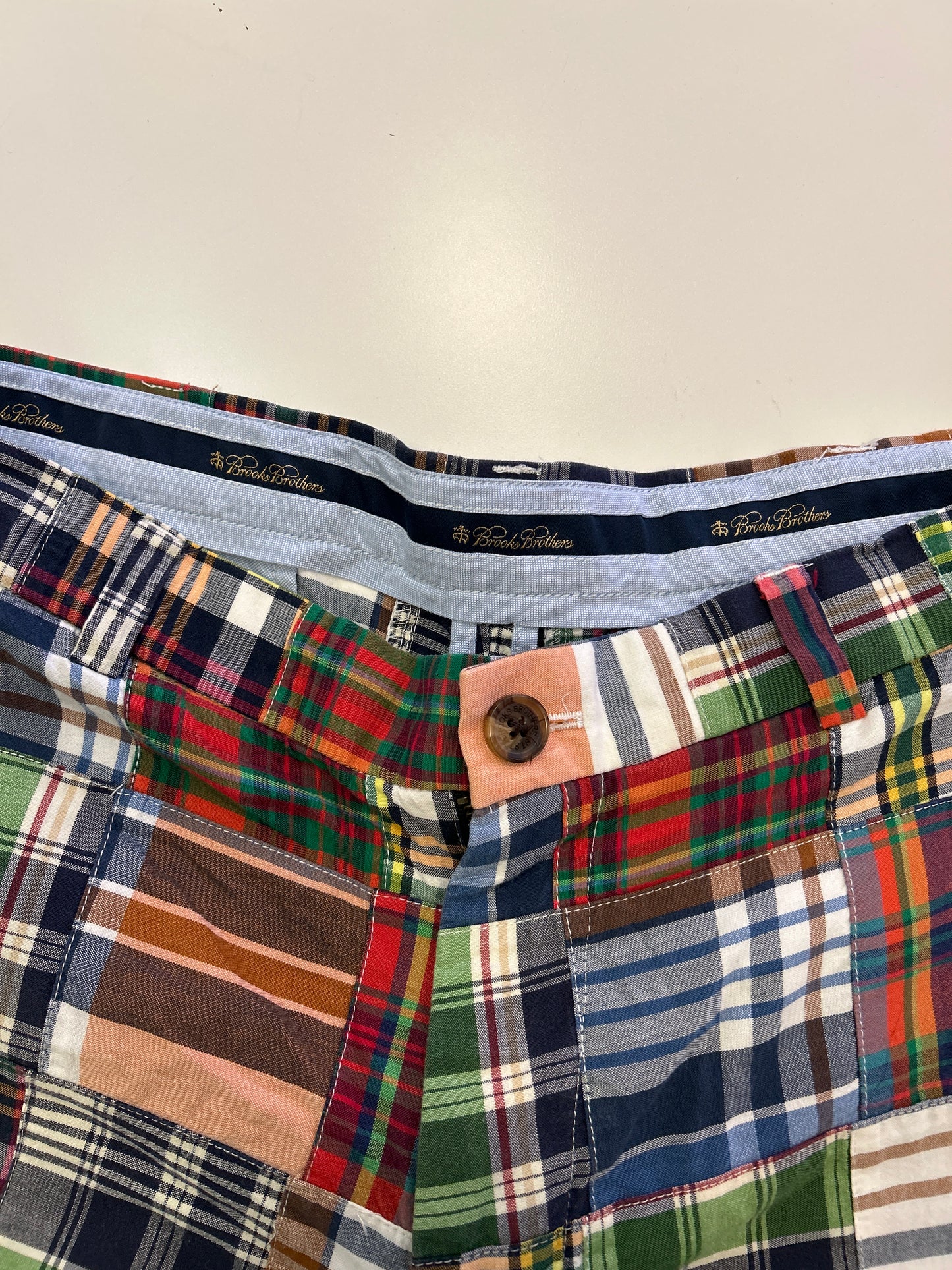 Short Brooks Brothers patchwork