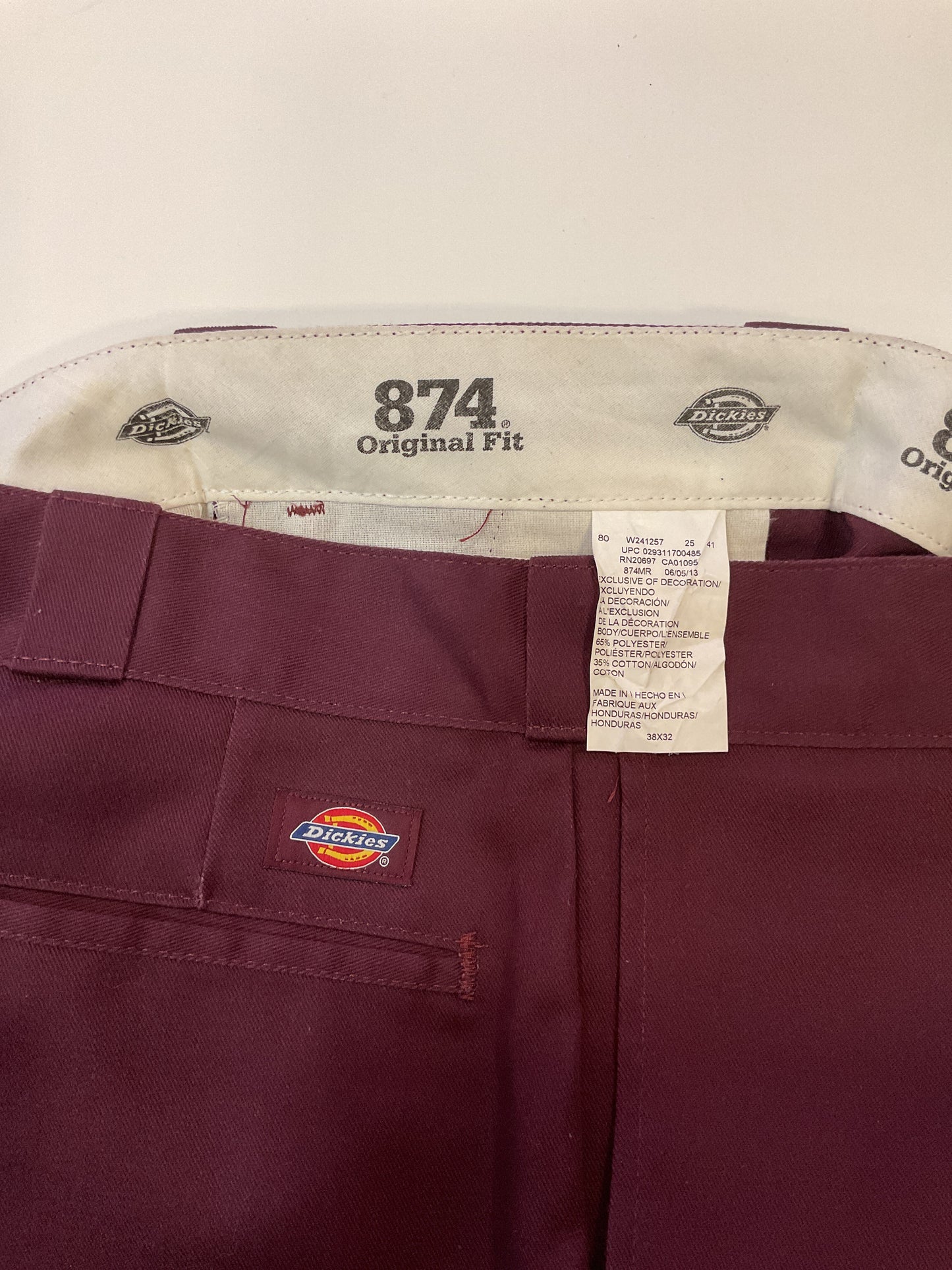 PANTALÓN DICKIES 874 ORIGINAL FIT