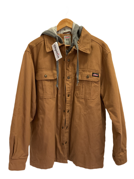 CHAQUETA DICKIES CON CAPUCHA CIERRE DE POLERON Y BOTONES