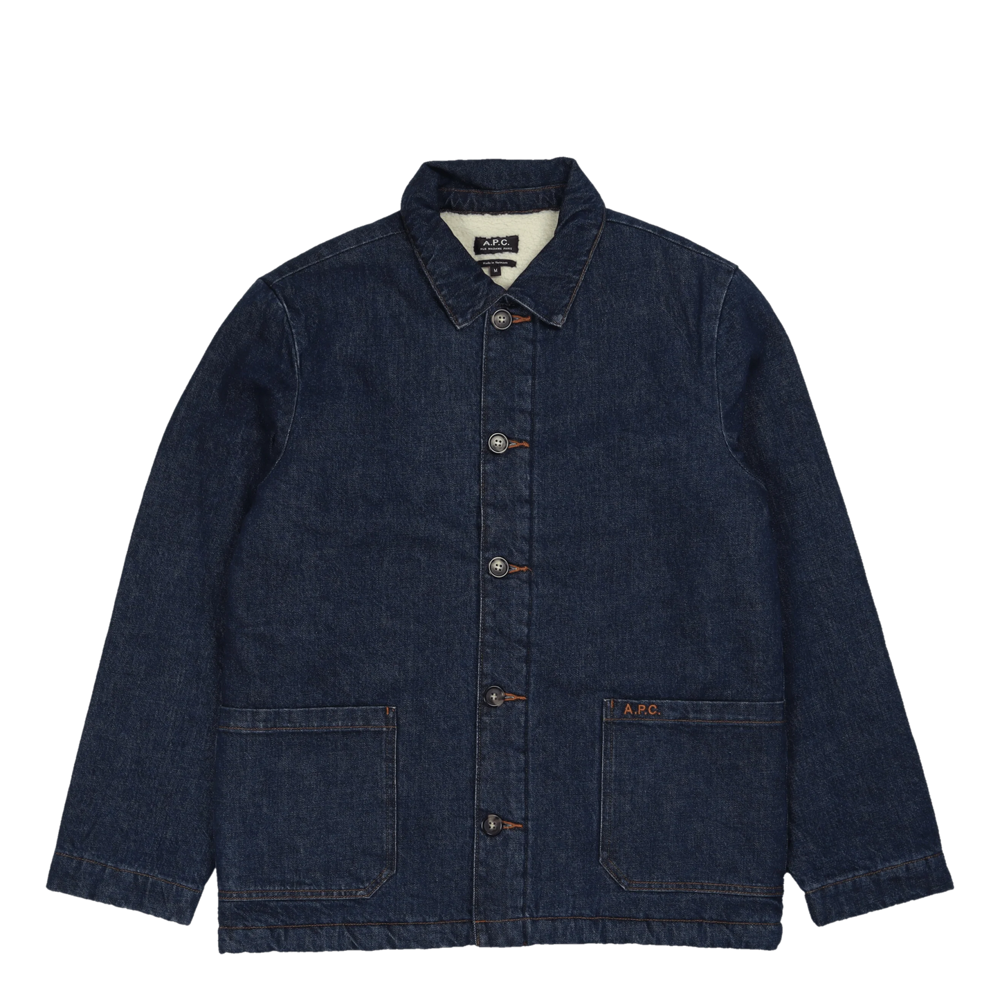 A.P.C.  Veste New Kerlouan Indigo Delave