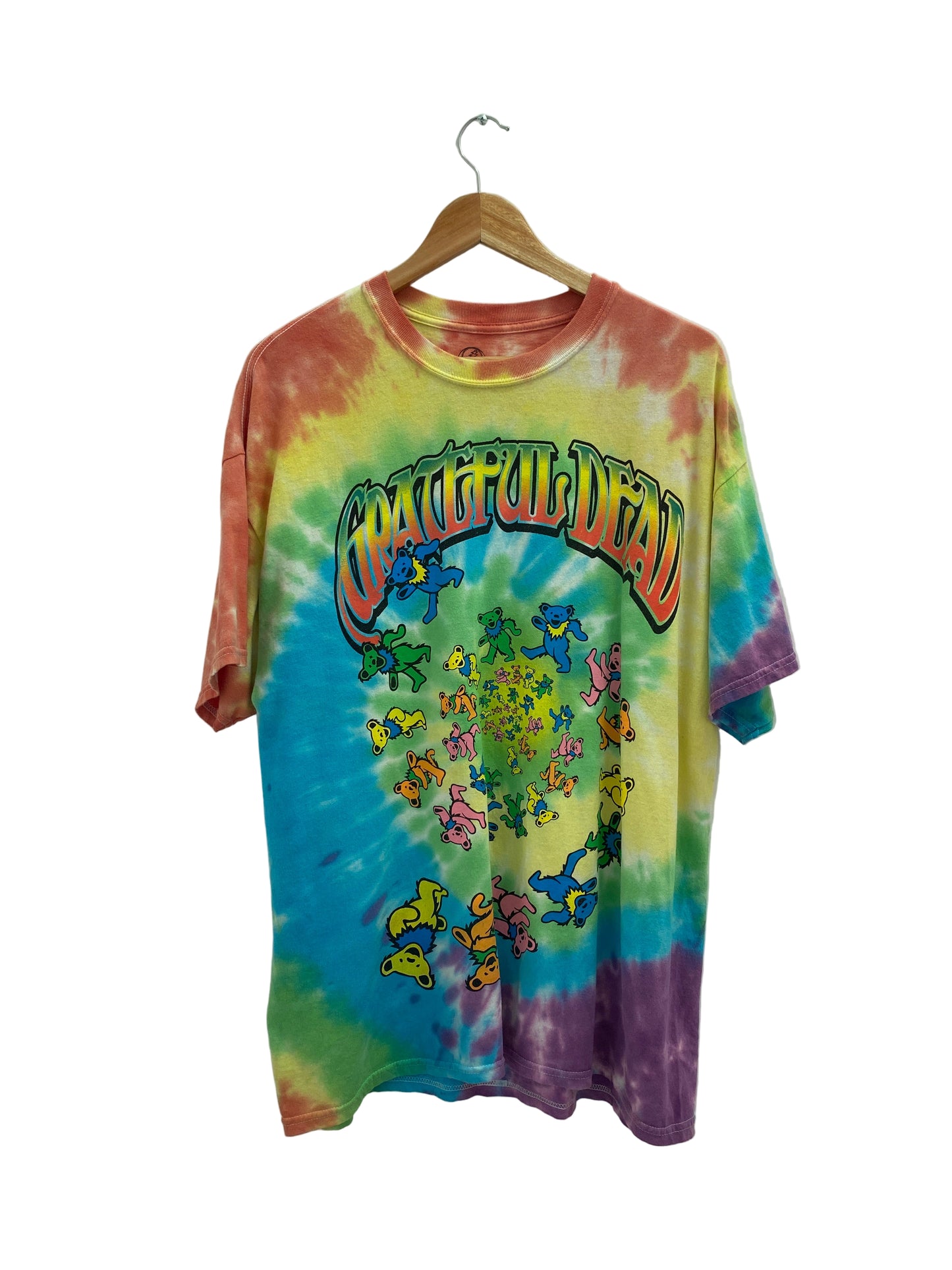 POLERA GRATEFUL DEAD SPIRAL BEARS