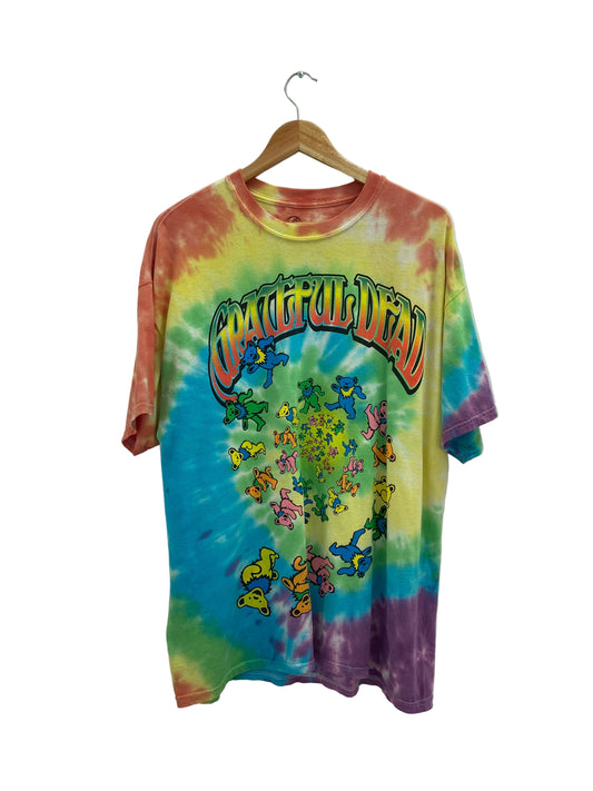 POLERA GRATEFUL DEAD SPIRAL BEARS