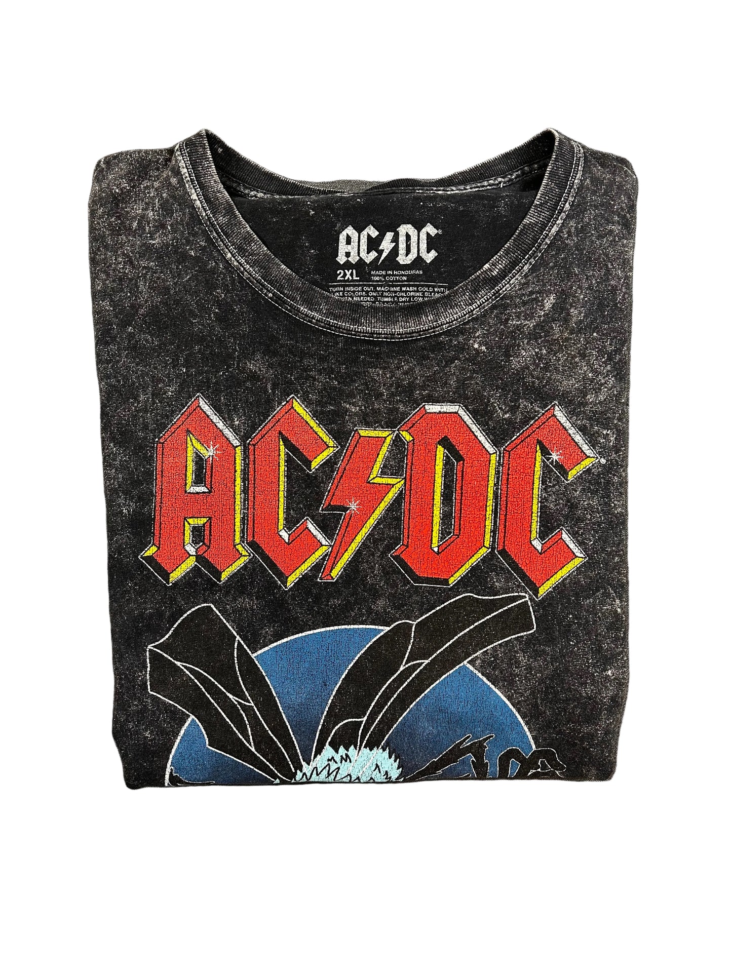 Polera ACDC Fly on the Wall tour 1985