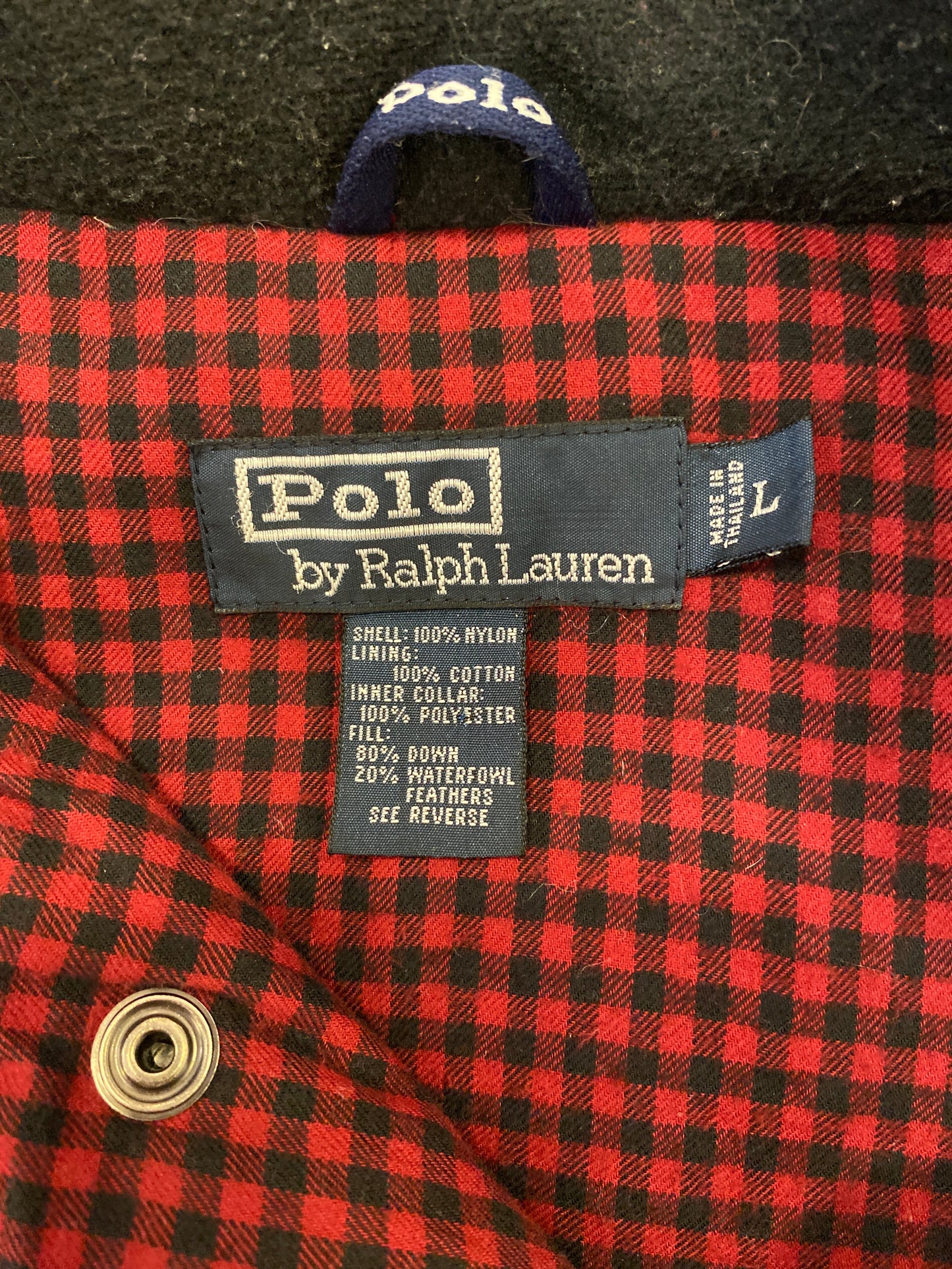 CHAQUETA PLUMAS S/M POLO VINTAGE