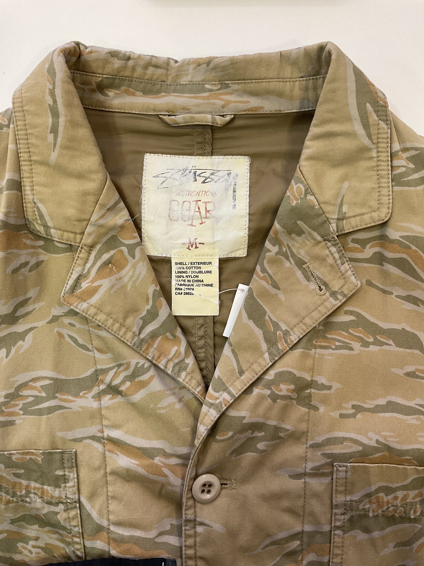 CHAQUETA STÜSSY CAMO