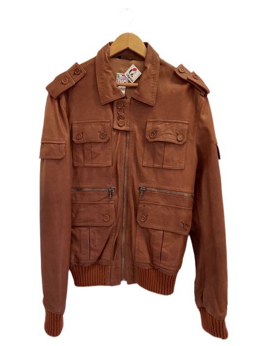 CHAQUETA CUERO PRPS ITALY