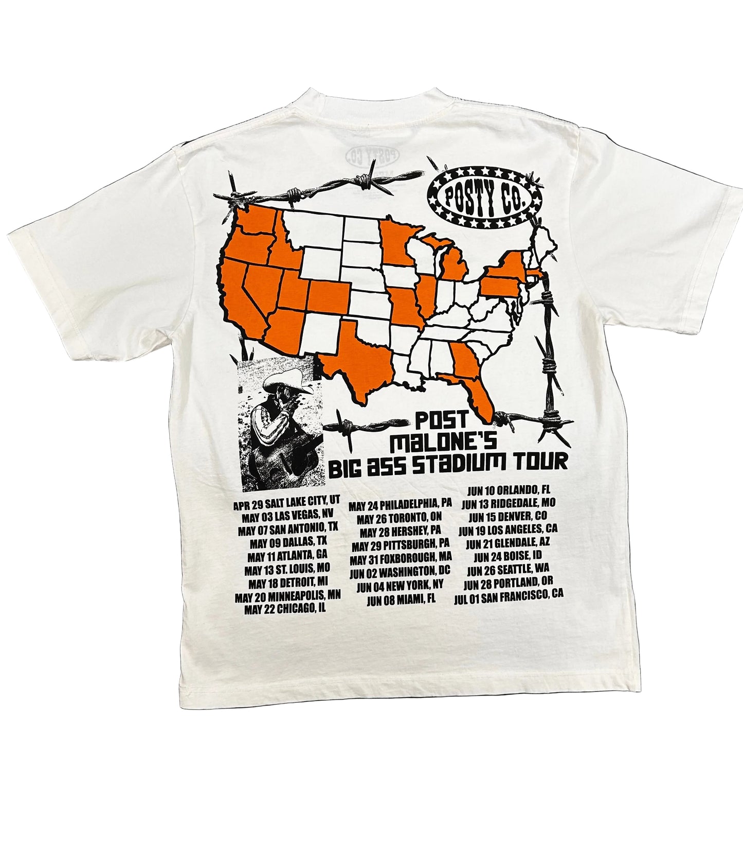 Polera Post Malone merch