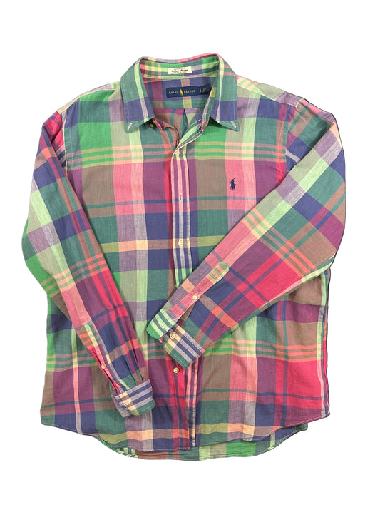 Camisa Polo Madras