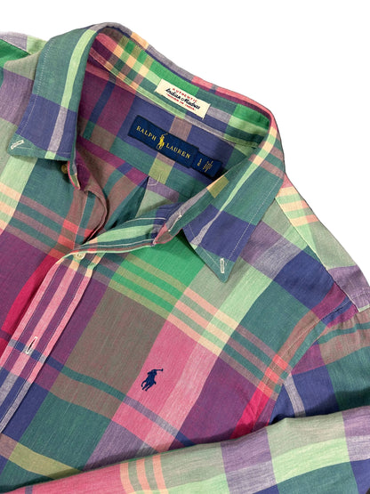 Camisa Polo Madras