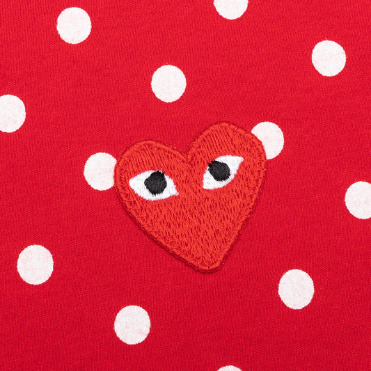 Polera Comme Des Garçons Polka Dot