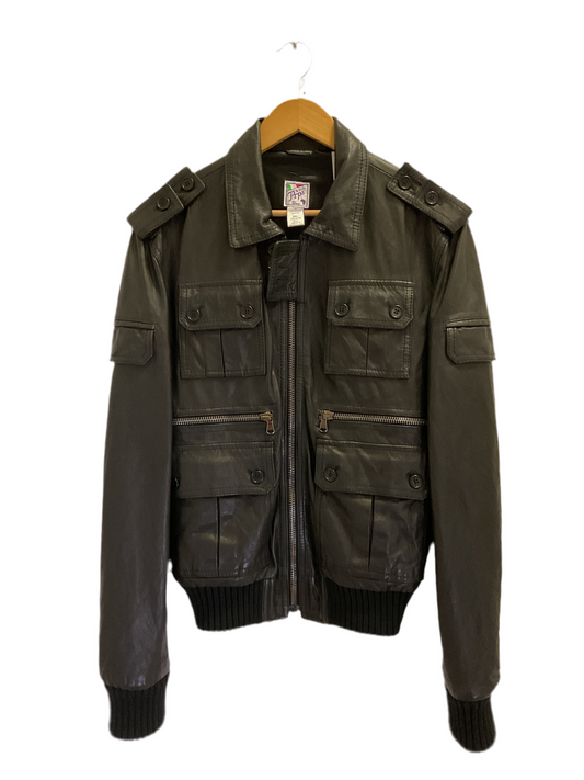 CHAQUETA DE CUERO PRPS ITALY