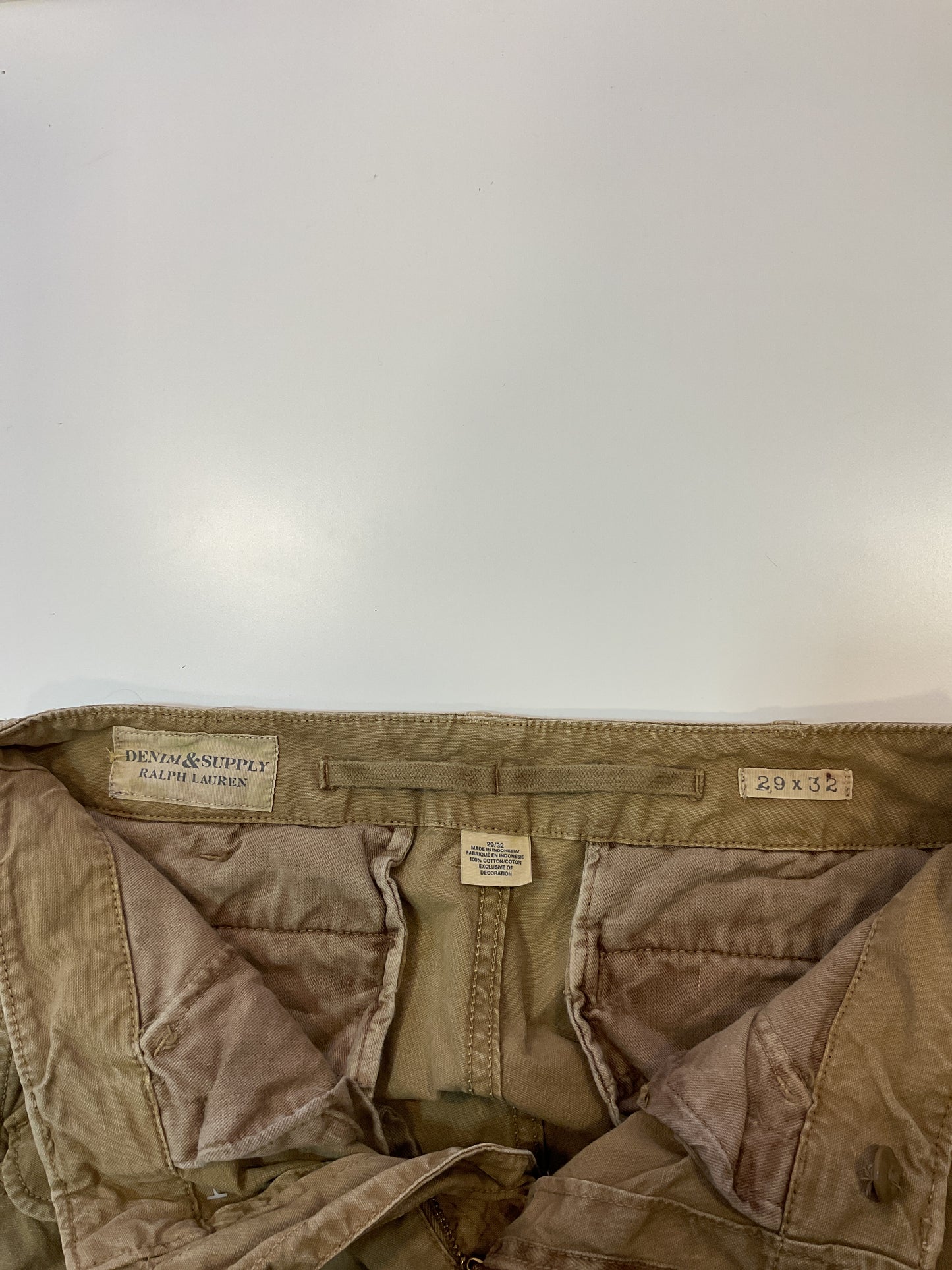 PANTALONES CARGO DENIM & SUPPLY RALPH LAUREN