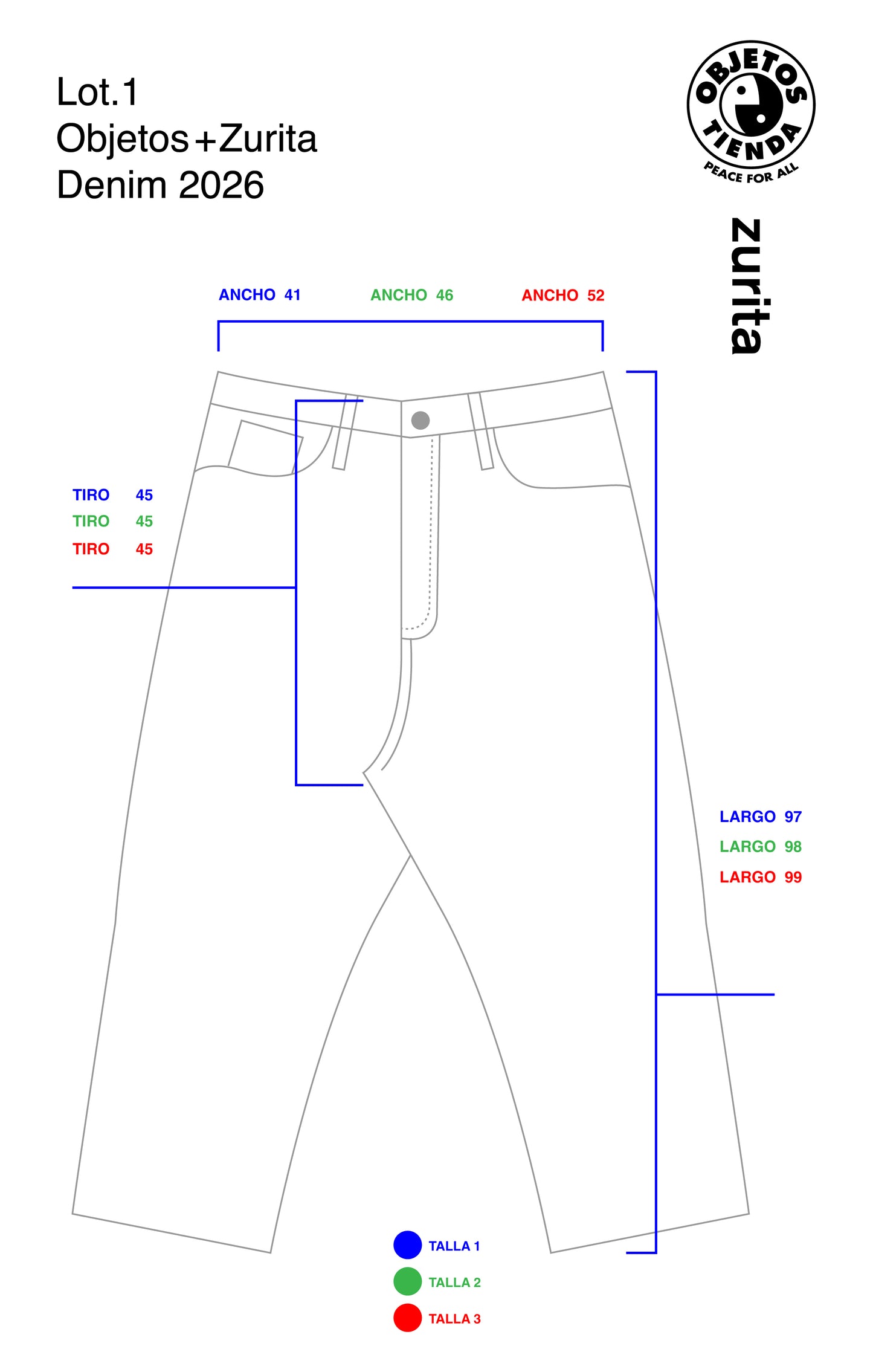 DENIM LOT.1 026 / OBJETOS+ZURITA