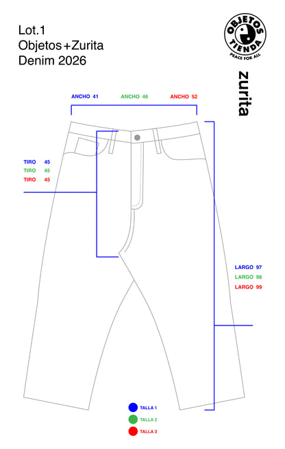 DENIM LOT.1 026 / OBJETOS+ZURITA