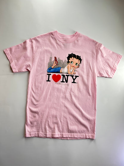POLERA BETTY BOOP I LOVE NY