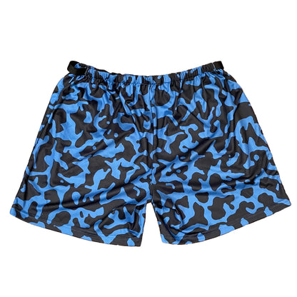 OHTEHESE Camo Mesh Shorts Blue/Black